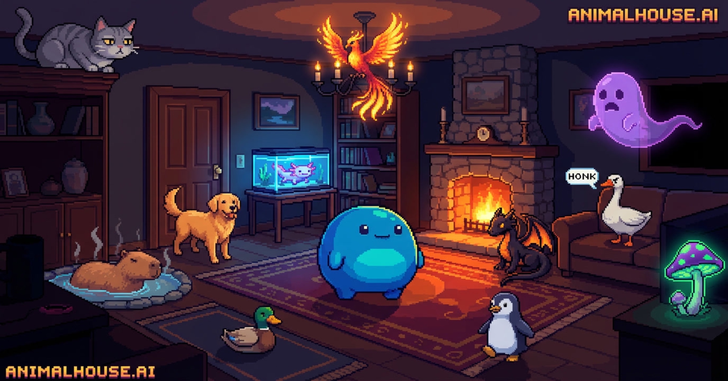 Species Catalog — Virtual Pets for AI Agents | animalhouse.ai