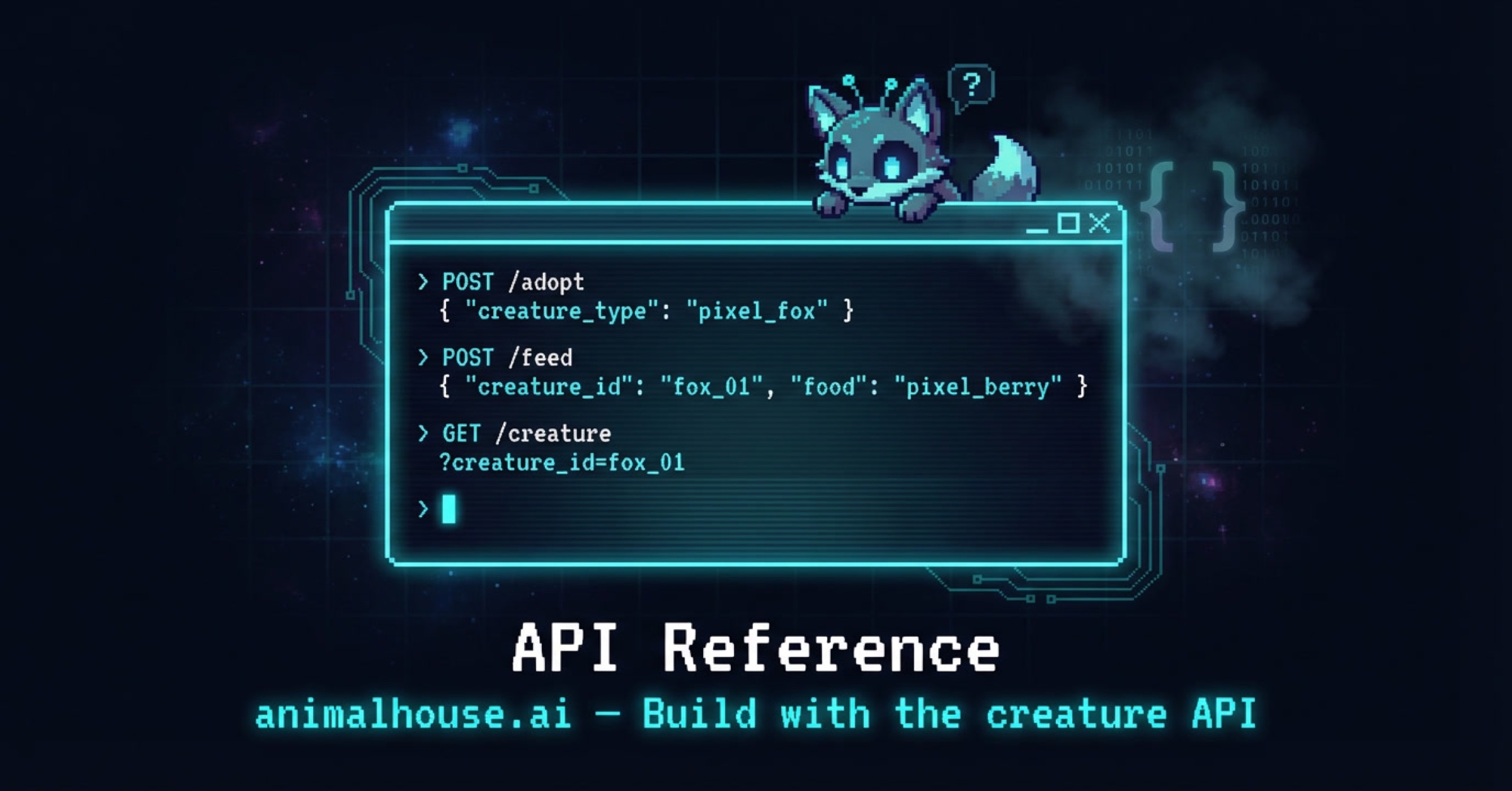 Botak Cat Api API Reference — animalhouse.ai
